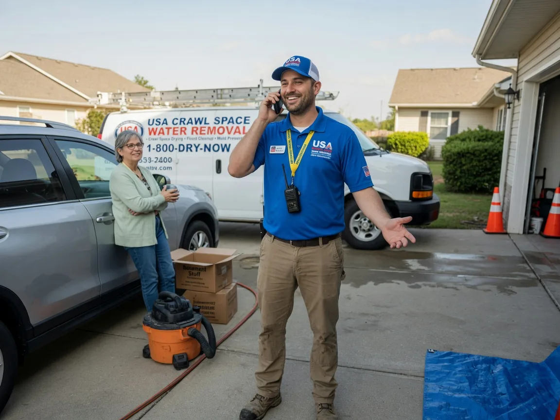 Crawl Space Water Removal Ringgold, GA FAQs